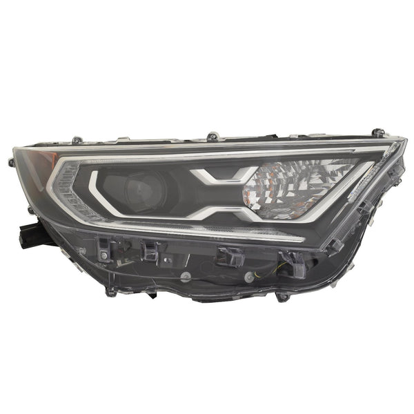 For Toyota RAV-4 Hybrid 2019 20 2021 Headlight Limited/ XLE/ XSE NA Built Passenger Side CAPA Certified 81110-0R162 TO2503292C