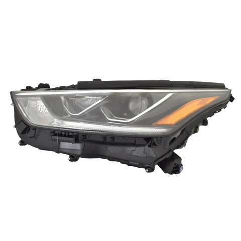 For Toyota Highlander/ Hybrid 2020 21 22 23 2024 Limited/ Hybrid 2022 2023 LE/ XLE w/ BRONZE Pkg w/o ADP Headlight Projector Headlight Driver Side 81150-0E530 TO2502294