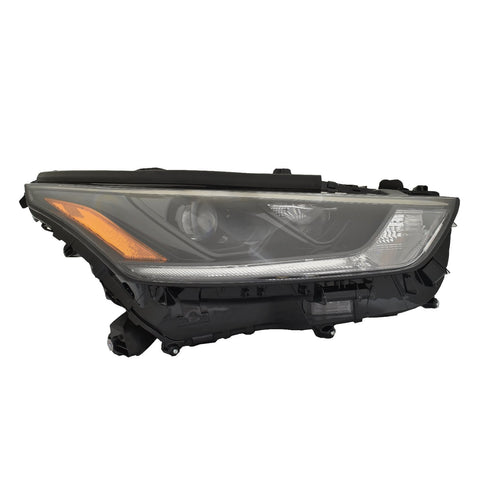 For Toyota Highlander 2020 21 22 23 2024 Headlight XSE Passenger Side CAPA Certified 81110-0E470 TO2503303C