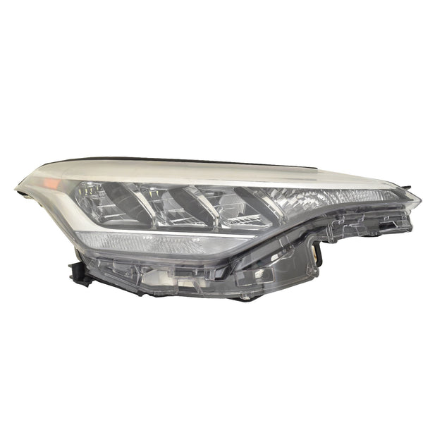 For Toyota C-HR 2020 2021 Headlight w/o Adaptive TKY Built Passenger Side 81130-F4200 TO2503298