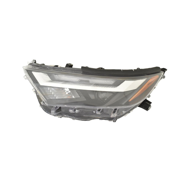 For Toyota RAV-4 Hybrid 2022 23 2024 Headlight w/o LED SIGNAL Lamp US BULT XLE/ XLE Premium/ WOODLAND w/ Chrome Bezel Driver Side 81150-0R440 TO2502316