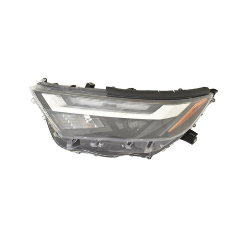 For Toyota RAV-4 Hybrid 2022 23 2024 Headlight w/o LED SIGNAL Lamp US BULT XLE/ XLE Premium/ WOODLAND w/ Chrome Bezel Driver Side 81150-0R440 TO2502316