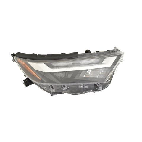For Toyota RAV-4 Hybrid 2022 23 2024 Headlight w/o LED SIGNAL Lamp US BULT XLE/ XLE Premium/ WOODLAND w/ Chrome Bezel Passenger Side 81110-0R440 TO2503316