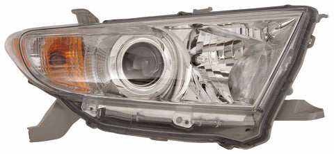 For Toyota Highlander 2011 12 2013 Headlight USA Built Passenger Side CAPA Certified 81110-0E110 TO2503208C