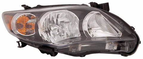 For Toyota Corolla 2011 12 2013 Headlight S/ XRS USA Built Black Passenger Side 81110-02B60 TO2503204