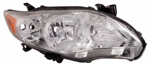 For Toyota Corolla 2011 12 2013 Headlight Chrome JPN Built Passenger Side 81130-12F10 TO2519131