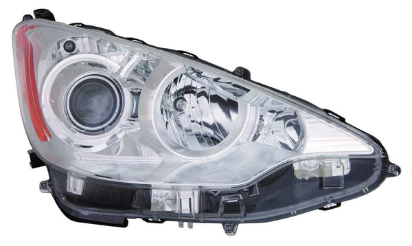 For Toyota Prius-C 2012 13 2014 Headlight Passenger Side CAPA Certified 81110-52E81 TO2503214C