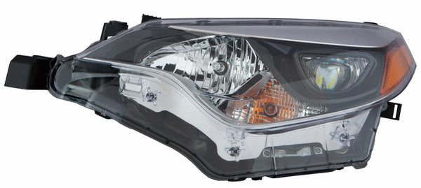 For Toyota Corolla 2014 2015 Headlight LED Driver Side CAPA Certified 81150-02E60 TO2502216C
