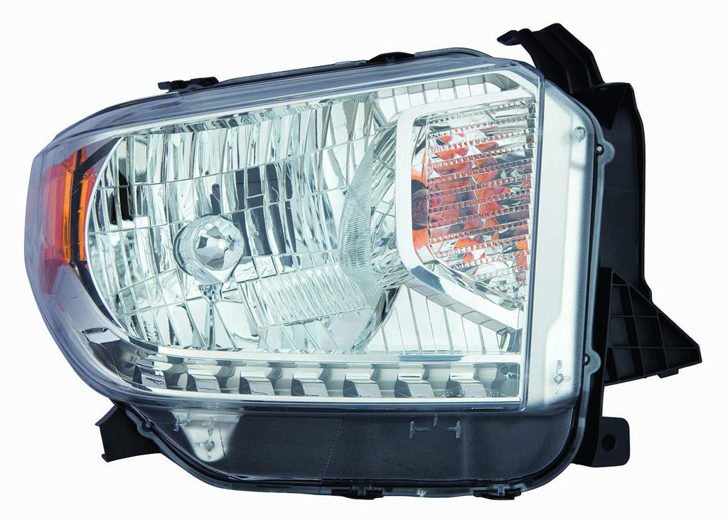 For Toyota Tundra 2014 2015 Headlight SR/ SR5/ Limited Halogen w/o LEVEL ADJUSTER Passenger Side CAPA Certified 81110-0C081 TO2503218C