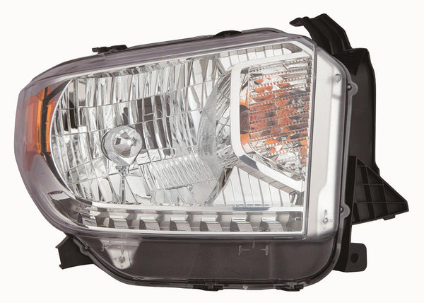 For Toyota Tundra 2014 15 16 2017 Headlight Halogen SR/ SR5/ Limited w/ LEVEL ADJUSTER Passenger Side CAPA Certified 81110-0C091 TO2503219C