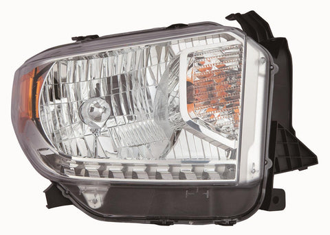 For Toyota Tundra 2014 15 16 2017 Headlight Halogen SR/ SR5/ Limited w/ LEVEL ADJUSTER Passenger Side CAPA Certified 81110-0C091 TO2503219C