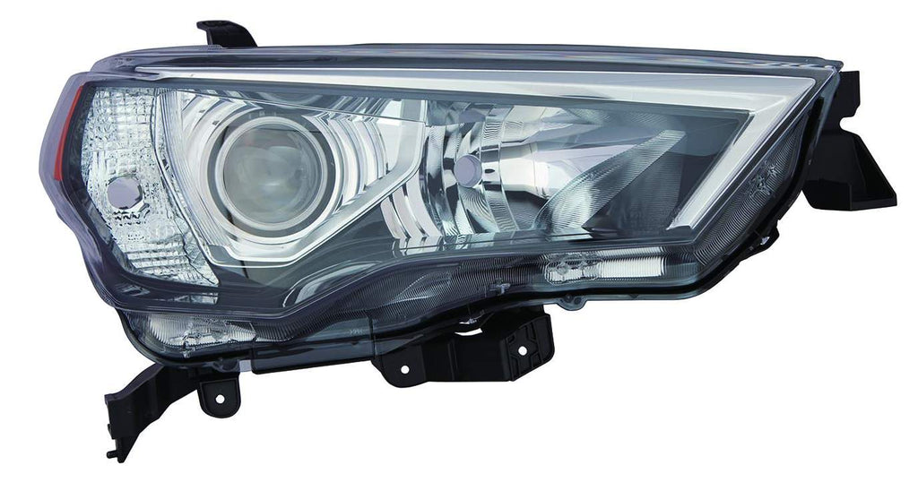 For Toyota 4Runner 2014 15 16 17 18 19 2020 Headlight Black Bezel Passenger Side CAPA Certified 81130-35541 TO2519150C