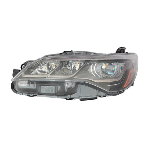 For Toyota Camry 2015 16 2017 Headlight XSE LED Black Driver Side CAPA Certified 81150-06C80 TO2502229C