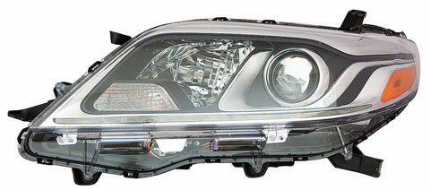For Toyota Sienna 2015 16 17 18 19 2020 Headlight Halogen w/ LED DRL BASE/ CE/ L/ LE/ Limited/ XLE Driver Side CAPA Certified 81150-08061 TO2502230C