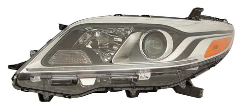 For Toyota Sienna 2015 16 17 18 19 2020 Headlight HID Driver Side 81185-08070 TO2518154