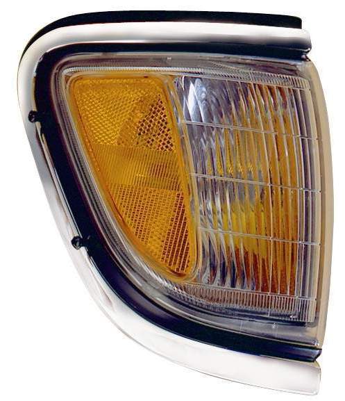 For Toyota Tacoma 4WD 1995 96 1997 Parking Side Marker Light Passenger Side Chrome 81610-04040 TO2521143