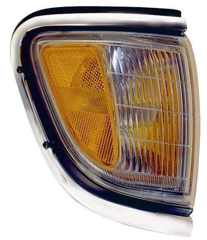 For Toyota Tacoma 4WD 1995 96 1997 Parking Side Marker Light Passenger Side Chrome 81610-04040 TO2521143