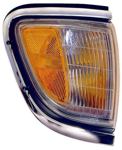 For Toyota Tacoma 2WD 1995 1996 Parking Side Marker Light Passenger Side Chrome 81610-04020 TO2521142
