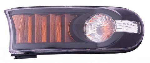 For Toyota FJ Cruiser 2007 08 09 10 11 12 2013 Parking Side Signal Marker Light CLEAR LENS Black Bezel SET  TO2536107