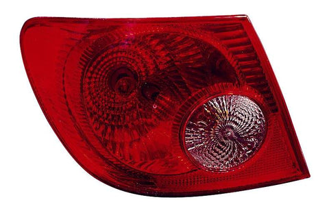 For Toyota Corolla 2005 06 07 2008 Tail Light Outer Driver Side 81560-02290 TO2800154