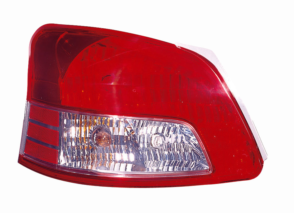 For Toyota Yaris Sedan 2007 08 09 10 11 2012 Tail Light BASE w/o Sport Pkg Driver Side CAPA Certified 81561-52550 TO2818133C