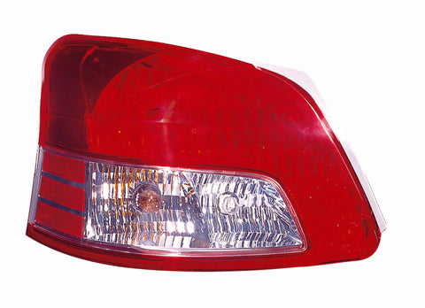 For Toyota Yaris Sedan 2007 08 09 10 11 2012 Tail Light BASE w/o Sport Pkg Driver Side CAPA Certified 81561-52550 TO2818133C