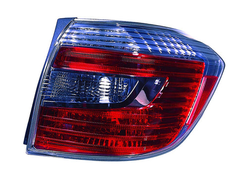 For Toyota Highlander Hybrid 2008 09 2010 Tail Light Passenger Side 81551-48200 TO2819139