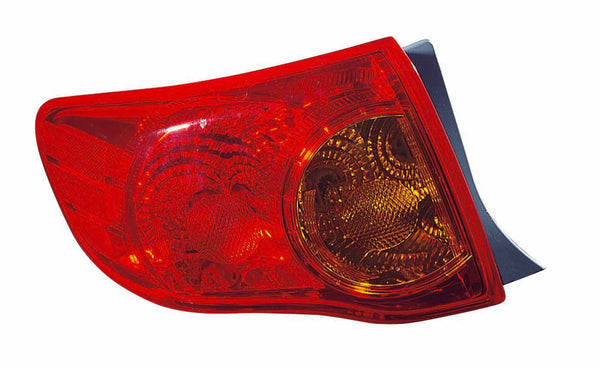 For Toyota Corolla 2009 2010 Tail Light ON BODY KOITO JPN Built Driver Side CAPA Certified 81561-12A50 TO2804113C