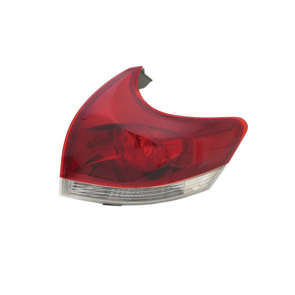 For Toyota Venza 2013 14 15 2016 Tail Light Outer SMOKE LENS Passenger Side 81550-0T020 TO2801190