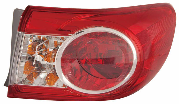 For Toyota Corolla 2011 12 2013 Tail Light ON BODY CAN Built Passenger Side CAPA Certified 81550-02580 TO2805111C