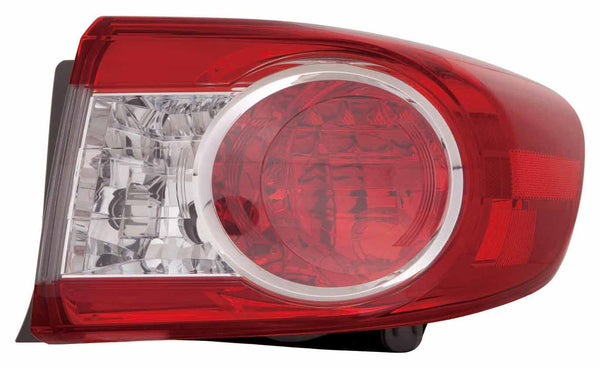 For Toyota Corolla 2011 12 2013 Tail Light ON BODY JPN Built Passenger Side 81551-12C10 TO2805112