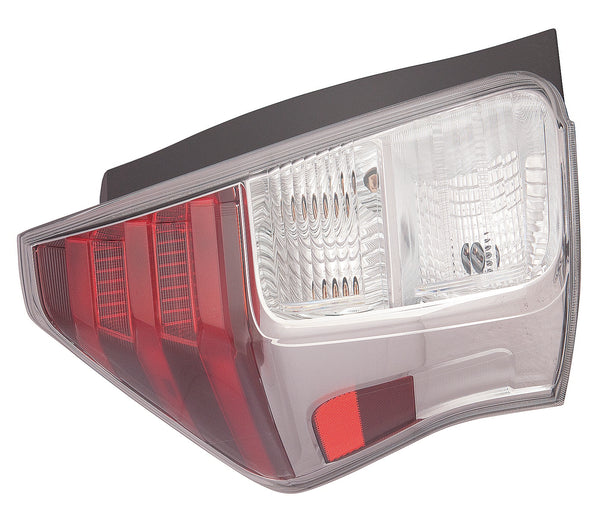 For Toyota Prius V 2015 16 17 2018 Tail Light LED w/o BACK-UP/ TURN SIGNAL BULB Driver Side CAPA Certified 81561-47272 TO2800194C