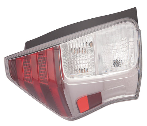 For Toyota Prius V 2015 16 17 2018 Tail Light LED w/o BACK-UP/ TURN SIGNAL BULB Driver Side CAPA Certified 81561-47272 TO2800194C