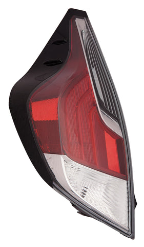 For Toyota Prius C 2015 16 2017 Tail Light LED w/o BACK-UP/ TURN SIGNAL BULB Driver Side CAPA Certified 81561-52D11 TO2818155C