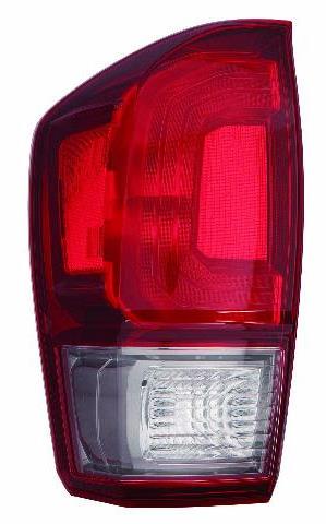 For Toyota Tacoma 2016 2017 Tail Light w/o Black Bezel TRD Sport/ TRD OFF-ROAD Driver Side CAPA Certified 81560-04180 TO2800198C