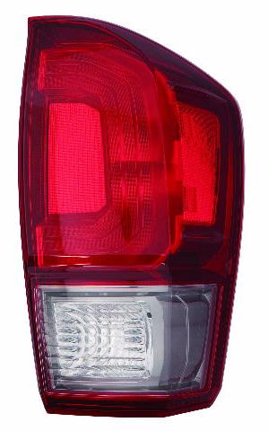 For Toyota Tacoma 2016 2017 Tail Light w/o Black Bezel TRD Sport/ TRD OFF-ROAD Passenger Side CAPA Certified 81550-04180 TO2801198C