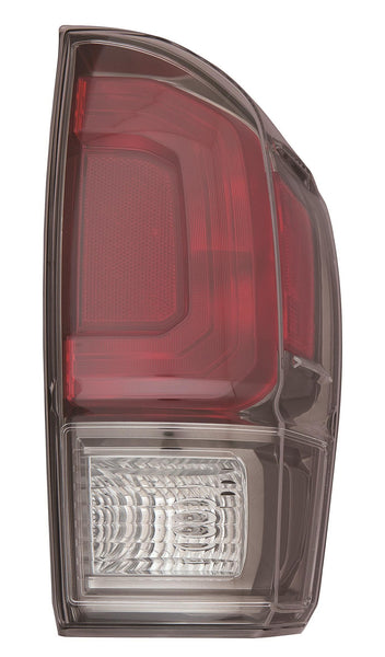 For Toyota Tacoma 2016 17 18 2019 Tail Light Limited SMOKE Bezel Passenger Side CAPA Certified 81550-04190 TO2801199C
