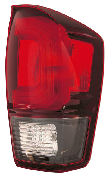 For Toyota Tacoma BASE/ SR/ SR5/ SR+ 2018 19 20 21 22 2023/ TRD 2018 2019 Tail Light w/o Black Bezel Passenger Side CAPA Certified 81550-04181 TO2801203C