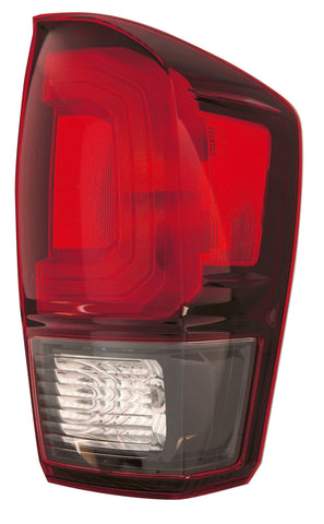 For Toyota Tacoma BASE/ SR/ SR5/ SR+ 2018 19 20 21 22 2023/ TRD 2018 2019 Tail Light w/o Black Bezel Passenger Side CAPA Certified 81550-04181 TO2801203C