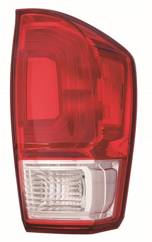 For Toyota Tacoma 2016 2017 Tail Light BASE/ SR/ SR5/ SR+ RED Bezel Passenger Side CAPA Certified 81550-04170 TO2801197C