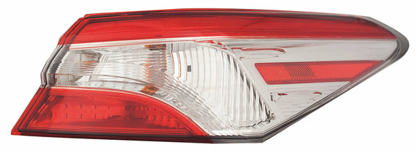 For Toyota Camry/ Hybrid L/ LE/ TRD 2018 19 2020/ XSE w/ TRD Pkg 2020 Tail Light Outer US Built Passenger Side CAPA Certified 81550-06720 TO2805134C