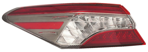 For Toyota Camry 2018 19 2020 Tail Light Outer XSE w/o TRD Pkg NR Built Driver Side CAPA Certified 81560-06850 TO2804137C