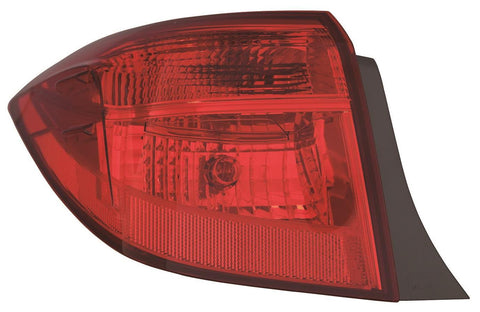 For Toyota Corolla 2017 18 2019 Tail Light Outer SE/ XLE LED Driver Side CAPA Certified 81560-02B10 TO2804131C