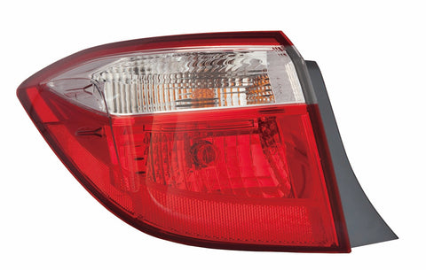 For Toyota Corolla 2014 15 2016 Tail Light Outer Driver Side CAPA Certified 81560-02751 TO2804118C