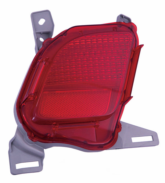 For Toyota Highlander/ Hybrid 2014 15 16 17 18 2019 Rear Reflector Driver Side CAPA Certified 81490-0E020 TO1184108C