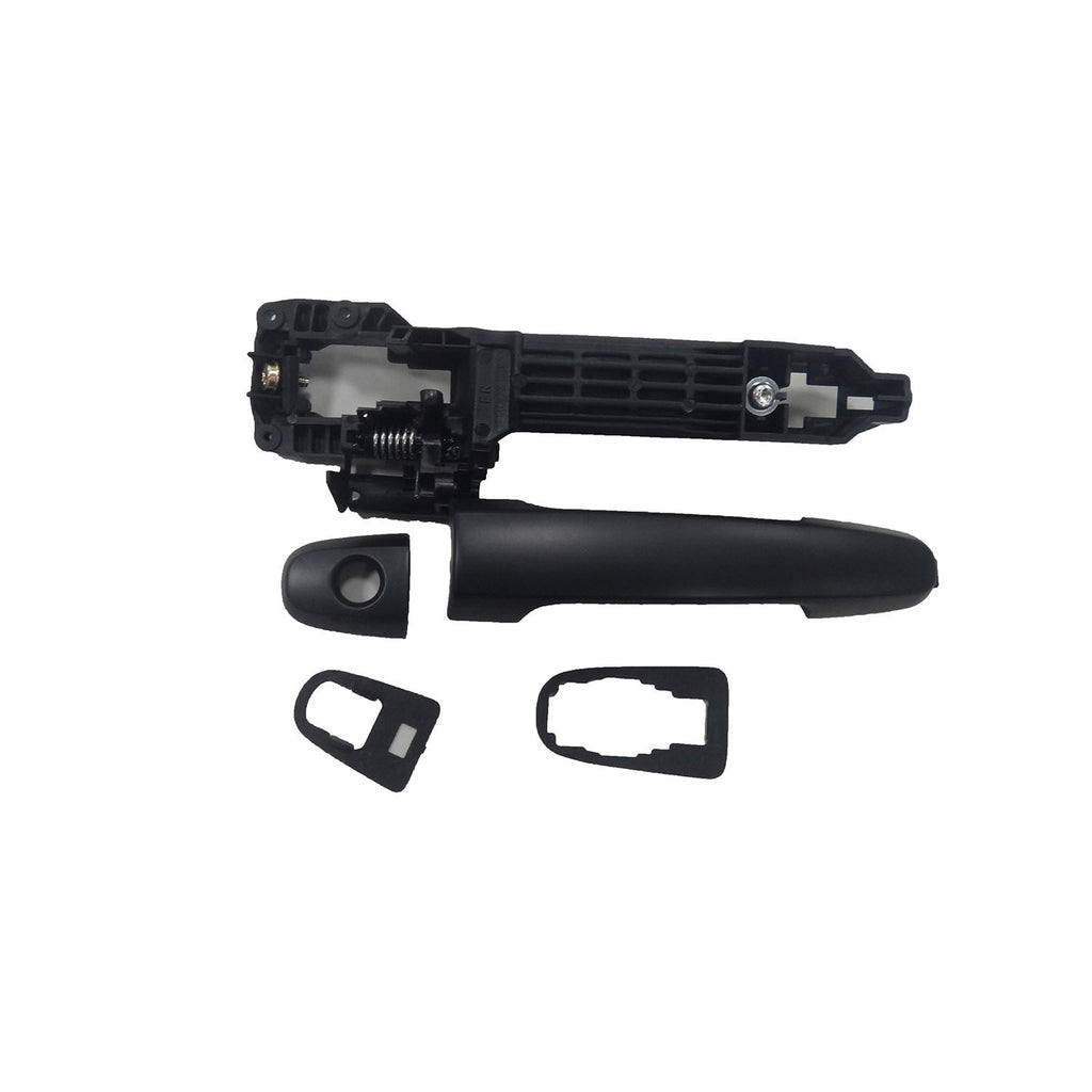 For Toyota Camry 2002 03 04 05 2006 Front Outside Door Handle Passenger Side BLACK w/ FR-AME +Cover 69211AA020C0+69201AA011+69227AA010C0 TO1311134