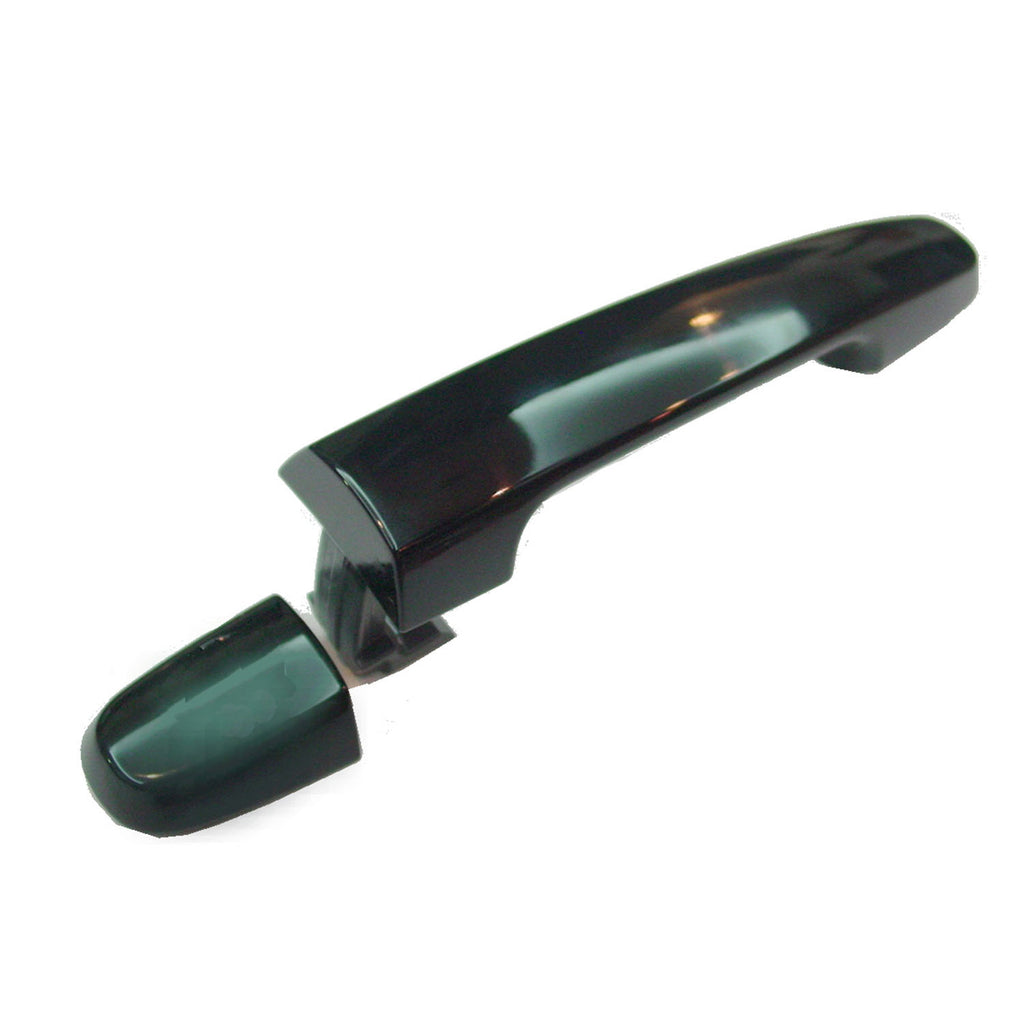 For Toyota Matrix 2003-2013/ Corolla 2003-2013/ RAV-4 2001-2012/ Yaris Sedan 2007-2012/ Highlander 2001-2007 Outside Door Handle Rear L=R w/o KEYHOLE (SMOOTH BLACK) 6921142010+6922742060 TO1520129