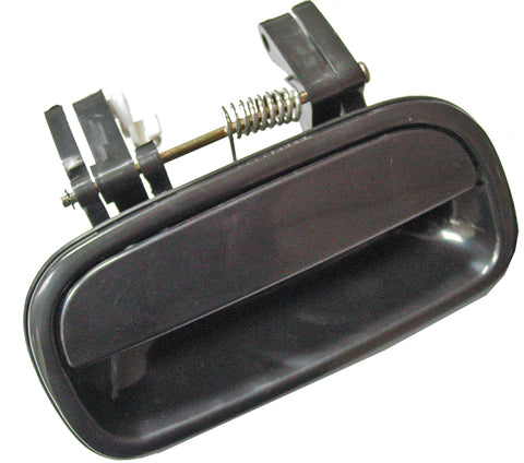 For Toyota Tundra 2000 01 02 03 04 05 2006 Access Cab Outside Door Handle Rear Driver Side (Smooth Black) 6924034010C0 TO1520114
