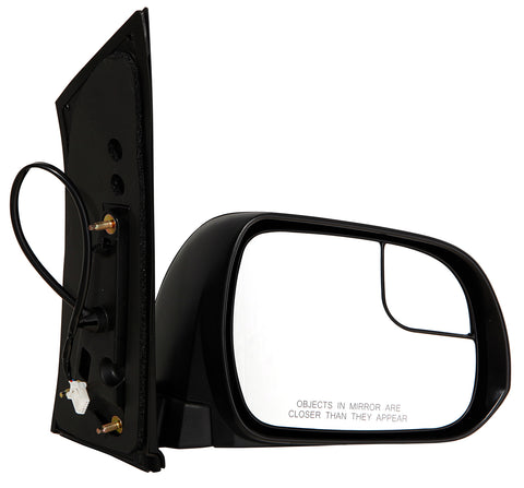 For Toyota Sienna 2015 16 17 18 19 2020 MF Power Non-Heated Mirror w/ SportTER Mirror w/o MEM & BSD & ROUND VIEW MONITOR Passenger Side (T) 87910-08140 TO1321338
