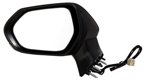 For Toyota Camry 2018-2024 NA Built/ Hybrid 2018-2025 Power Heated Mirror w/ Turn Signal LampS w/o SVC w/o Blind Detect Driver Side (P) 87940-06810+87945-06330-C0 TO1320367